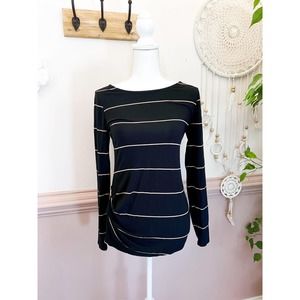 Pea in the Pod maternity Striped long sleeve Shirt Size XS